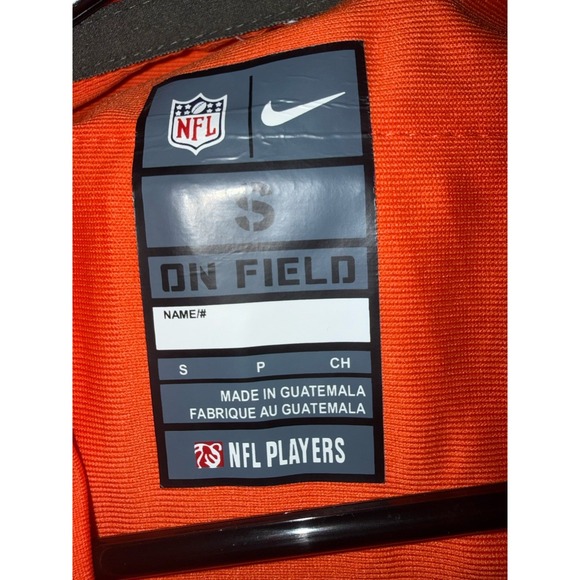 Cleveland Browns Nike NFL On Field Jersey Men's SM Orange Baker Mayfield #6 - Picture 11 of 11